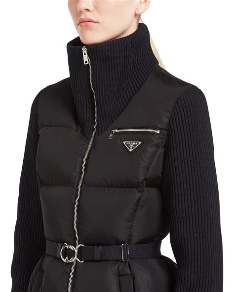 prada puffer jacket|prada puffer jacket women.